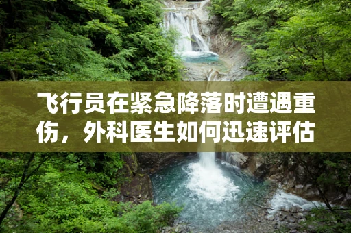 飞行员在紧急降落时遭遇重伤，外科医生如何迅速评估并处理？