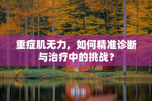 重症肌无力，如何精准诊断与治疗中的挑战？