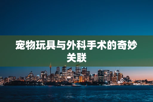 宠物玩具与外科手术的奇妙关联