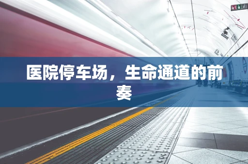 医院停车场，生命通道的前奏
