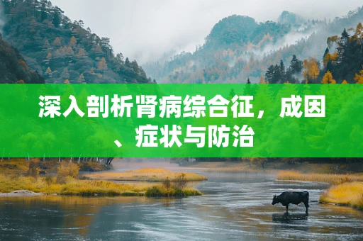 深入剖析肾病综合征，成因、症状与防治