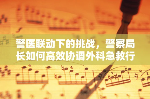 警医联动下的挑战，警察局长如何高效协调外科急救行动？