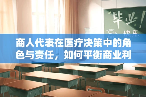 商人代表在医疗决策中的角色与责任，如何平衡商业利益与患者福祉？