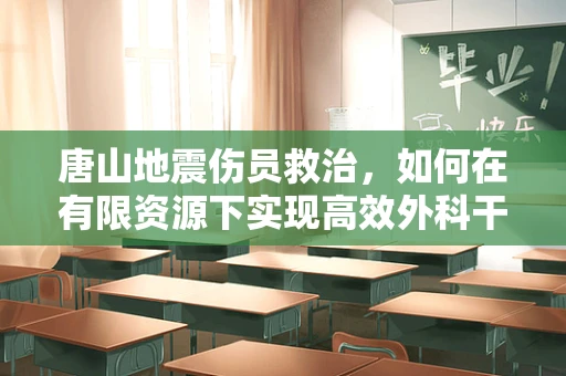 唐山地震伤员救治，如何在有限资源下实现高效外科干预？