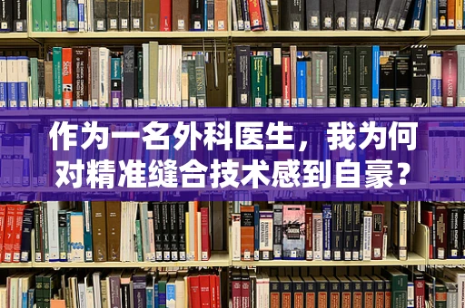 作为一名外科医生，我为何对精准缝合技术感到自豪？