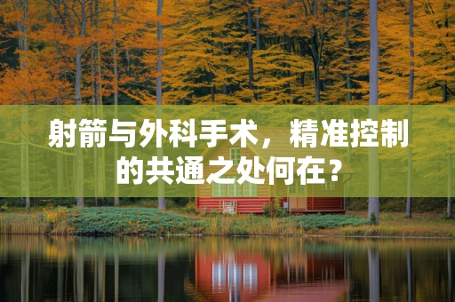 射箭与外科手术，精准控制的共通之处何在？