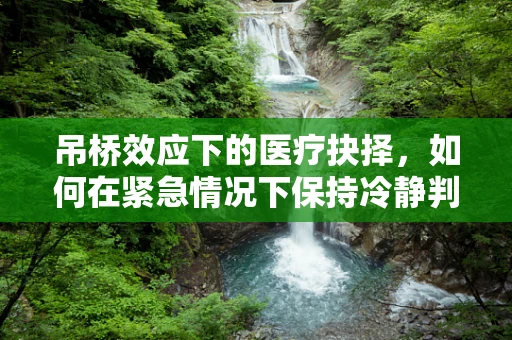 吊桥效应下的医疗抉择，如何在紧急情况下保持冷静判断？
