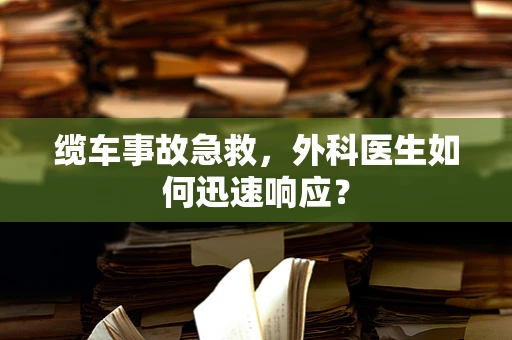缆车事故急救，外科医生如何迅速响应？
