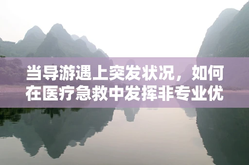 当导游遇上突发状况，如何在医疗急救中发挥非专业优势？
