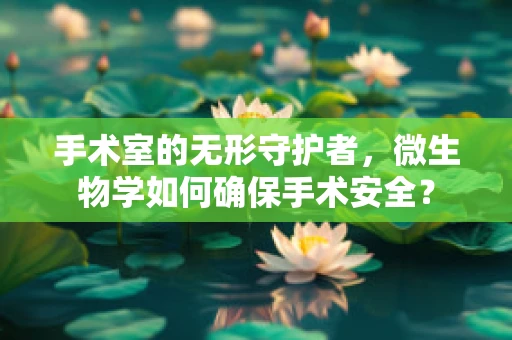 手术室的无形守护者，微生物学如何确保手术安全？