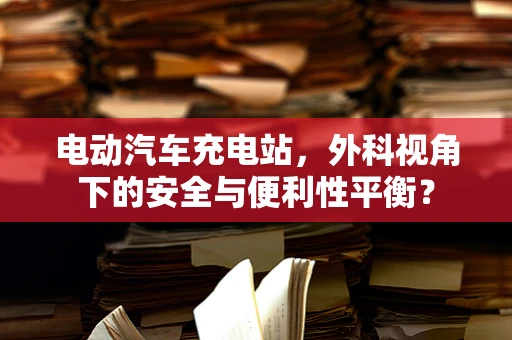 电动汽车充电站，外科视角下的安全与便利性平衡？