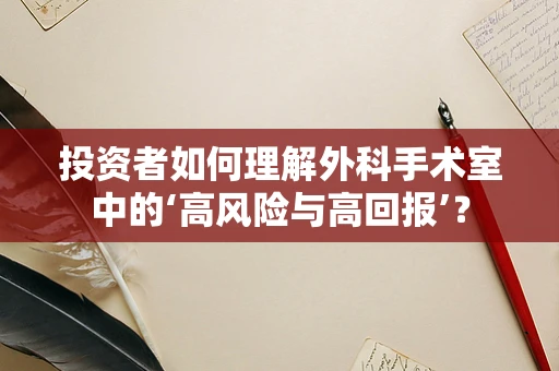 投资者如何理解外科手术室中的‘高风险与高回报’？