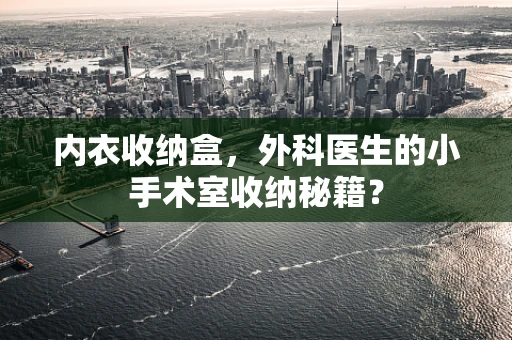 内衣收纳盒，外科医生的小手术室收纳秘籍？