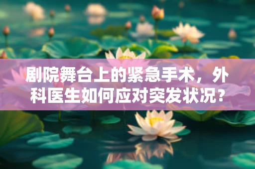 剧院舞台上的紧急手术，外科医生如何应对突发状况？