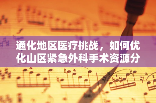 通化地区医疗挑战，如何优化山区紧急外科手术资源分配？