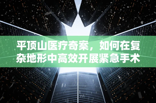 平顶山医疗奇案，如何在复杂地形中高效开展紧急手术？