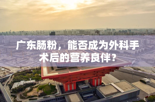 广东肠粉，能否成为外科手术后的营养良伴？