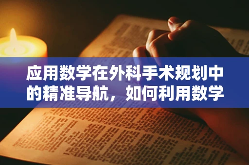 应用数学在外科手术规划中的精准导航，如何利用数学模型优化手术路径？