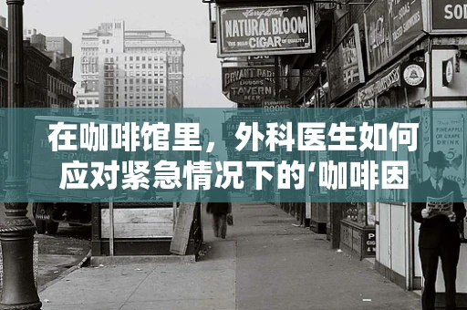 在咖啡馆里，外科医生如何应对紧急情况下的‘咖啡因过载’？