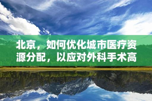 北京，如何优化城市医疗资源分配，以应对外科手术高峰？