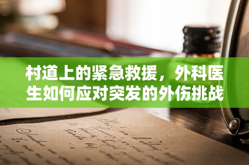 村道上的紧急救援，外科医生如何应对突发的外伤挑战？