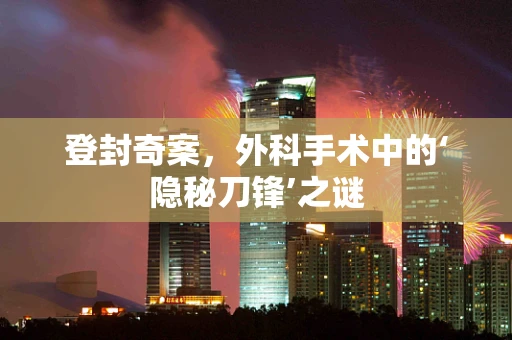登封奇案，外科手术中的‘隐秘刀锋’之谜