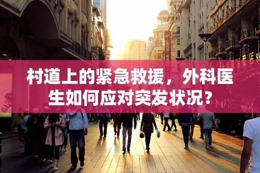 村道上的紧急救援，外科医生如何应对突发状况？