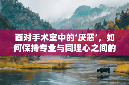 面对手术室中的‘厌恶’，如何保持专业与同理心之间的平衡？