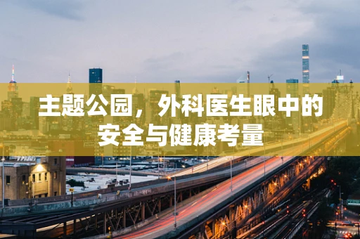主题公园，外科医生眼中的安全与健康考量