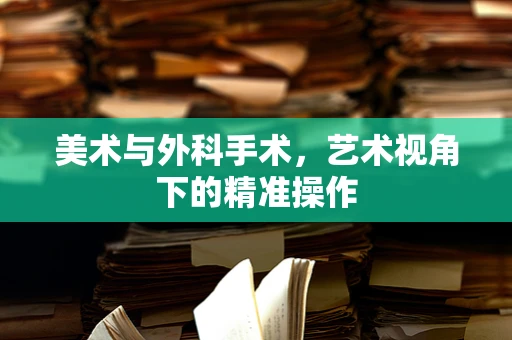 美术与外科手术，艺术视角下的精准操作