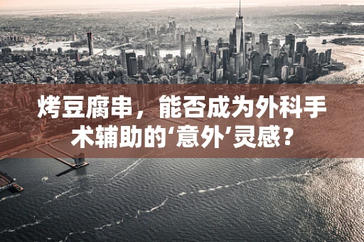 烤豆腐串，能否成为外科手术辅助的‘意外’灵感？