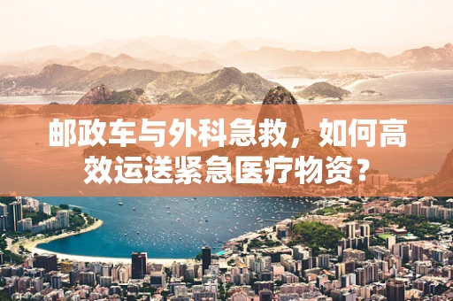 邮政车与外科急救，如何高效运送紧急医疗物资？