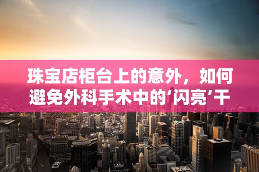 珠宝店柜台上的意外，如何避免外科手术中的‘闪亮’干扰？
