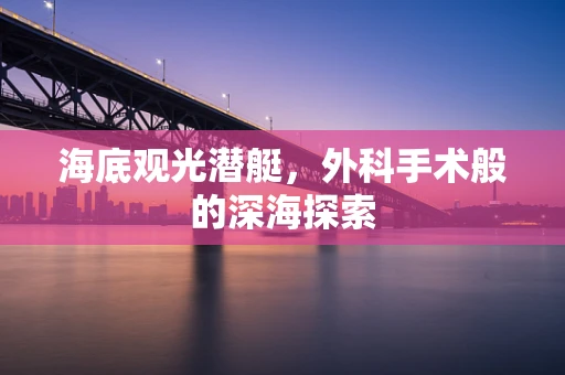 海底观光潜艇，外科手术般的深海探索