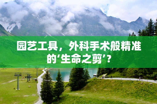 园艺工具，外科手术般精准的‘生命之剪’？