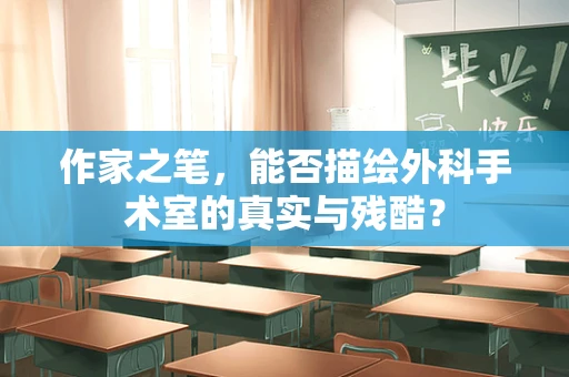 作家之笔，能否描绘外科手术室的真实与残酷？