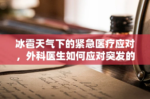 冰雹天气下的紧急医疗应对，外科医生如何应对突发的冰雹伤害？