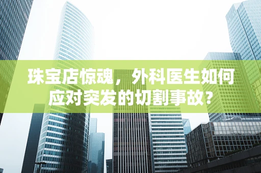 珠宝店惊魂，外科医生如何应对突发的切割事故？