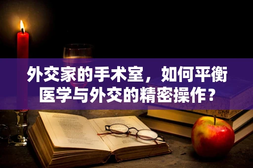 外交家的手术室，如何平衡医学与外交的精密操作？