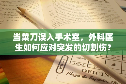 当菜刀误入手术室，外科医生如何应对突发的切割伤？