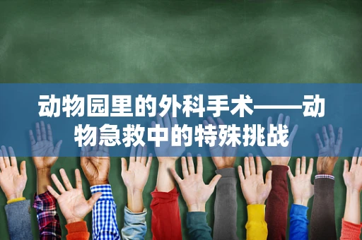 动物园里的外科手术——动物急救中的特殊挑战