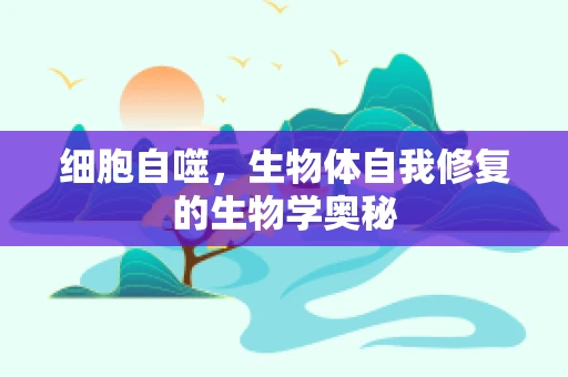 细胞自噬，生物体自我修复的生物学奥秘