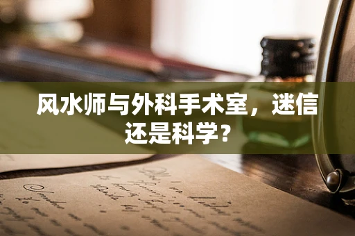 风水师与外科手术室，迷信还是科学？