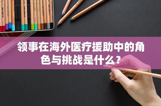 领事在海外医疗援助中的角色与挑战是什么？