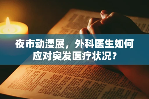 夜市动漫展，外科医生如何应对突发医疗状况？