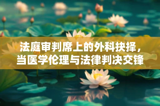 法庭审判席上的外科抉择，当医学伦理与法律判决交锋