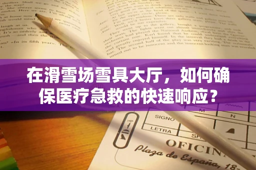 在滑雪场雪具大厅，如何确保医疗急救的快速响应？