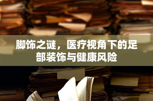 脚饰之谜，医疗视角下的足部装饰与健康风险