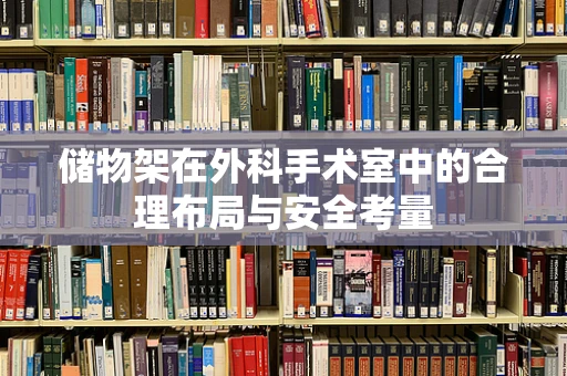 储物架在外科手术室中的合理布局与安全考量