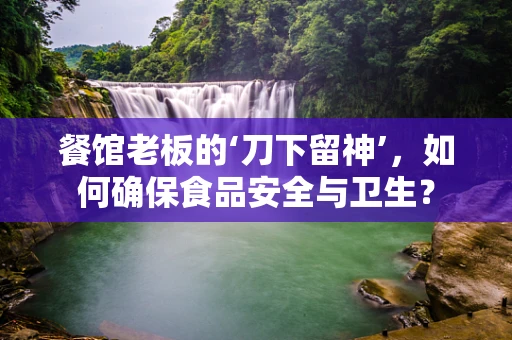 餐馆老板的‘刀下留神’，如何确保食品安全与卫生？